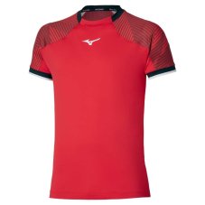 Mizuno Stargazer Shadow Tee – Pánské tenisové triko – Červená
