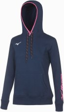 Mizuno Sweat Hoodie – Dámská sportovní mikina – Tmavě modrá