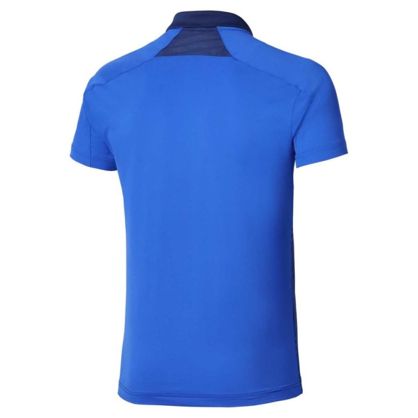 Mizuno Stargazer Shadow Polo – Pánské tenisové triko – Modrá