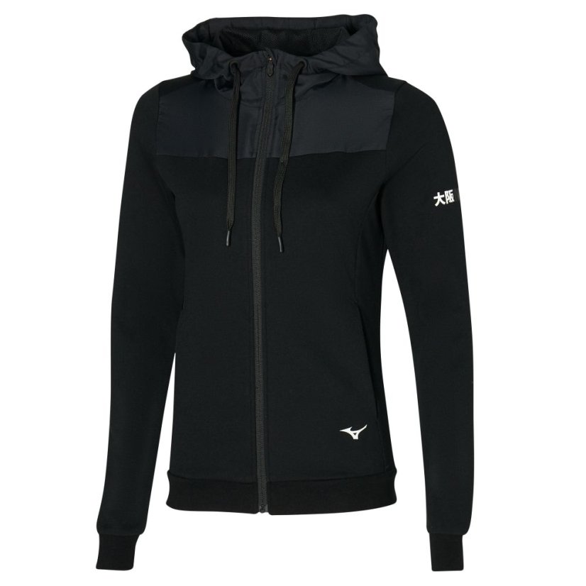 Mizuno Sweat Jacket – Dámská sportovní mikina – Černá