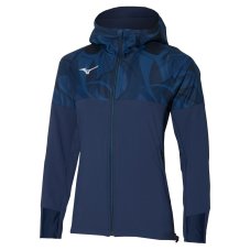 Mizuno Paris Athlete Hooded Jacket – Dámská sportovní bunda – Tmavě modrá