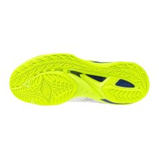 Mizuno Wave Mirage 5 – Unisex halová obuv – Bílo-žlutá