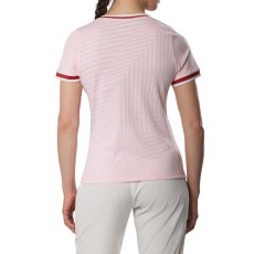 Mizuno Stargazer Tee – Dámské tenisové triko – Růžová
