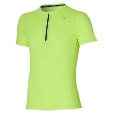 Mizuno Trail DAFHZ Tee – Pánské běžecké triko – Limetková