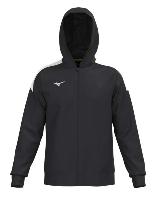 Mizuno MZNRB Track Jacket – Pánská lehká sportovní bunda – Černá - Velikost: S