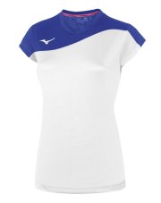 Mizuno Authentic Myou Tee – Dámské sportovní triko – Bílá