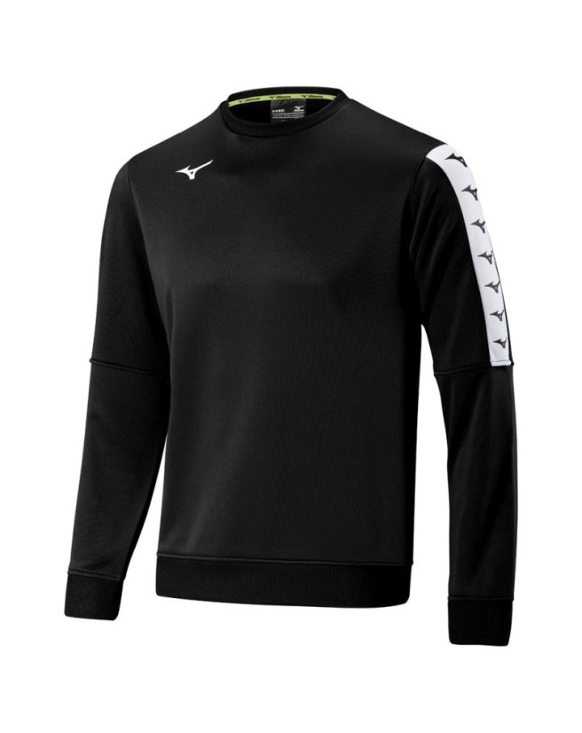 Mizuno Nara Training Sweat – Juniorská sportovní mikina – Černá - Velikost: 152
