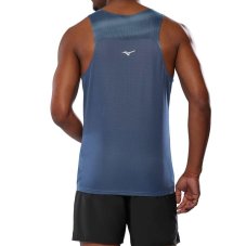 Mizuno DryAeroFlow Graphic Tank – Pánské běžecké tílko – Béžová