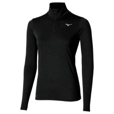 Mizuno Core Impulse HZ LS Tee – Dámské běžecké triko – Černá