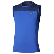 Mizuno Stargazer Shadow Sleeveless – Pánské tenisové tílko – Modrá