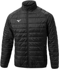 Mizuno SAPPORO Padded Jacket – Pánská zateplená sportovní bunda – Černá