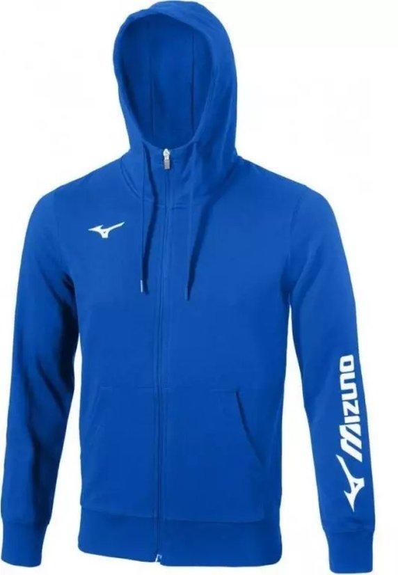 Mizuno Terry FZ – Pánská sportovní mikina – Modrá Mizuno Terry FZ – Pánská sportovní mikina – Modrá