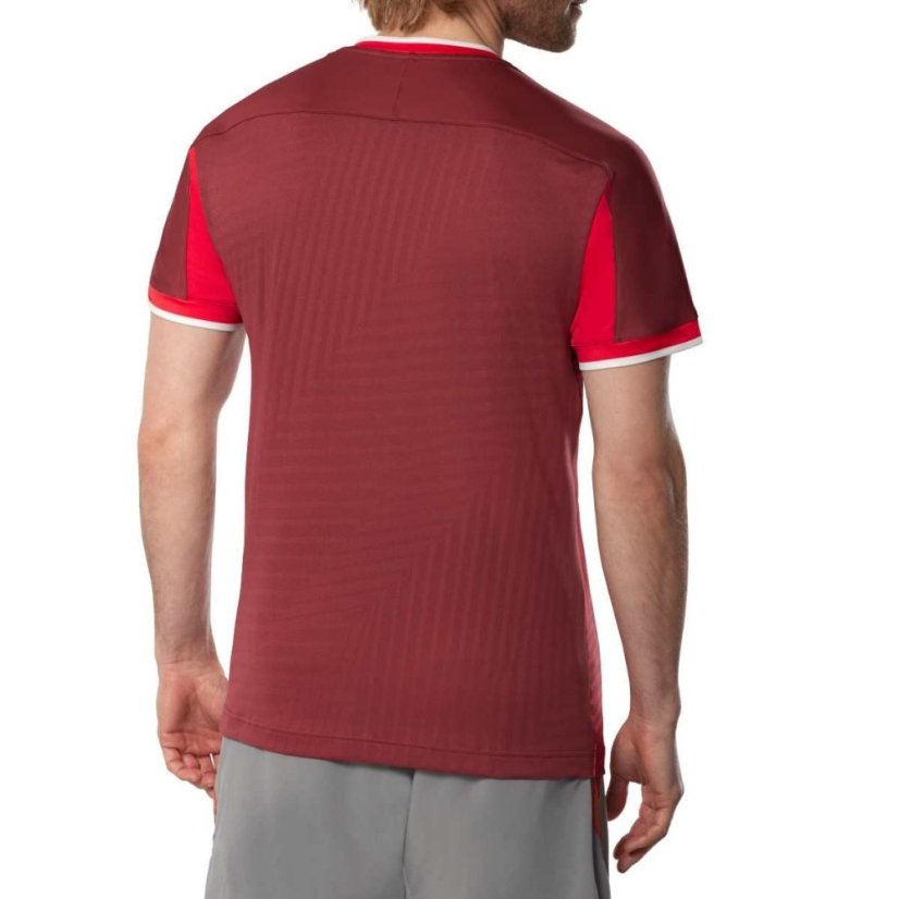 Mizuno Stargazer Shadow Graphic Tee – Pánské tenisové triko – Červená