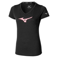 Mizuno Core Runbird Tee – Dámské běžecké triko – Černá