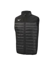 Mizuno Sapporo Hybrid Gilet – Pánská zateplená sportovní vesta – Černá