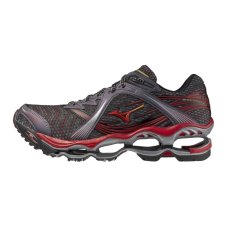 Mizuno Wave Prophecy 1 – Unisex volnočasové tenisky – Šedo-červená