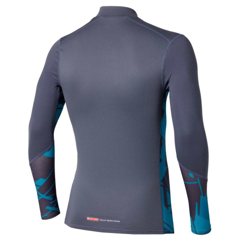 Mizuno Virtual Body G5 Half Zip – Pánské termotriko – Šedá