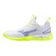 Mizuno Wave Luminous 3 – Unisex volejbalová obuv – Bílo-žlutá - Velikost: EUR 42.5