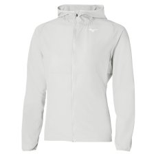 Mizuno Alpha Jacket – Dámská běžecká bunda – Šedá