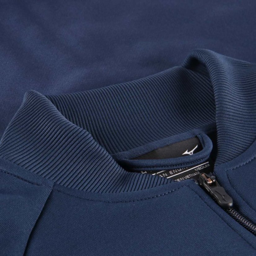 Mizuno 125 Walk Out Track Jacket – Lehká sportovní bunda – Modrá - Velikost: S