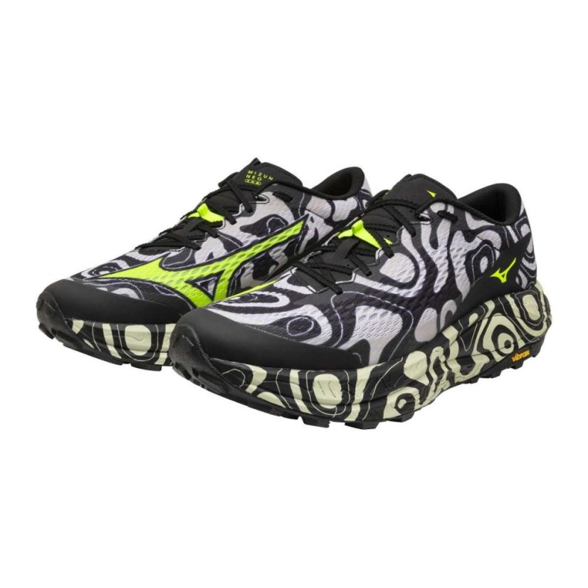 Mizuno NEO Accera – Unisex trailová běžecká obuv – Černobílá