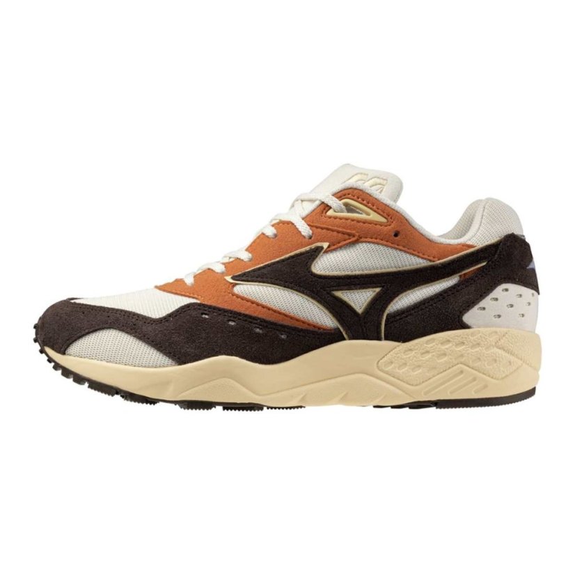 Mizuno Contender – Unisex volnočasové tenisky – Hnědo-oranžová - Velikost: EUR 39