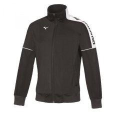 Mizuno Knitted Track Jacket – Juniorská lehká sportovní bunda – Černá