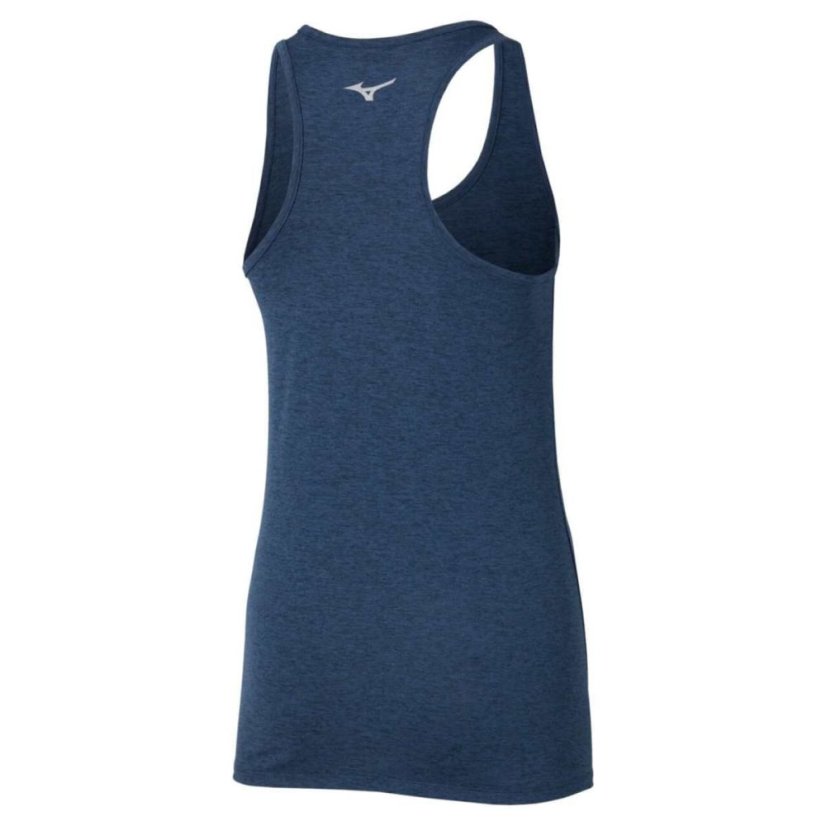Mizuno Core Impulse Tank Top – Dámské běžecké tílko – Modrá - Velikost: S