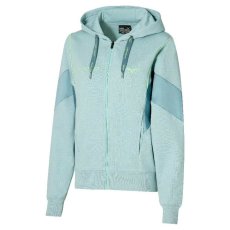 Mizuno Athletics Sweat JK – Dámská sportovní mikina – Modrá